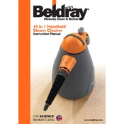 Beldray BEL0132 10 in 1 Handheld Steam Cleaner manual cover