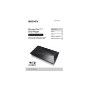 Sony BDP-BX510 manual cover