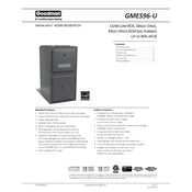 Goodman GMES96-U manual cover