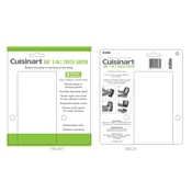 Cuisinart CTG-00-RCG manual cover