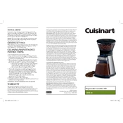 Cuisinart CBM-18N manual cover