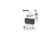 Ricoh Pentax Optio WS80 manual cover