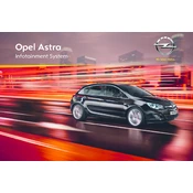 Opel Astra 2012 manual cover