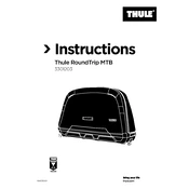 Thule 3301203 manual cover