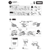 Thule 186020 manual cover