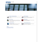 Epson WorkForce DS-30 manual cover