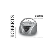 Roberts CD9925 Analogue 0 manual cover