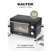 Salter EK2910 9 L Toaster Oven manual cover