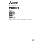 Mitsubishi Electric LMH3, LMU2, LMF, LMK2 manual cover