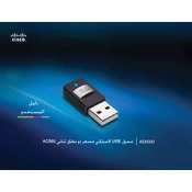 Linksys Cisco AE6000 Wireless Mini USB Adapter manual cover