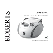 Roberts Zoombox 3 Matte Analogue 2020 manual cover