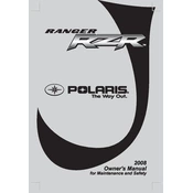 Polaris Ranger RZR manual cover