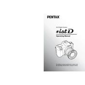 Ricoh Pentax IST D manual cover