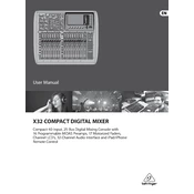 Behringer X32 Compact manual cover