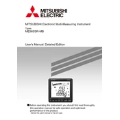 Mitsubishi Electric ME96SSR MB manual cover