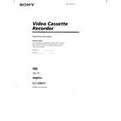 Sony SLV-688HF manual cover