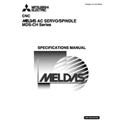 Mitsubishi Electric Meldas MDS CH Series manual cover