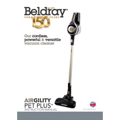 Beldray BEL01195 150 Airgility Pet Plus manual cover