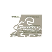 Yamaha YFM45FGD, YFM45FGHD, YFM45FGPD Grizzly 450 2013 manual cover