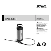 Stihl SG 31 manual cover