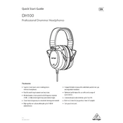 Behringer DH100 manual cover