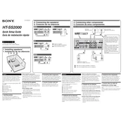 Sony HT-SS2000 manual cover