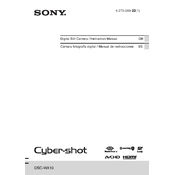 Sony DSC-WX11 manual cover