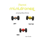 Parrot Jumping Race Drone Jett Tuk Tuk Max Minidrone manual cover