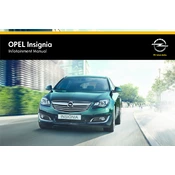 Opel Insignia 2014.5 manual cover