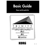 KORG TRINITY plus manual cover