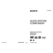 Sony WHG-SLK1i manual cover