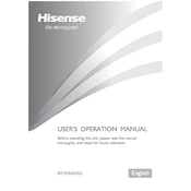 Hisense H3 Series 32H3D5 manual cover