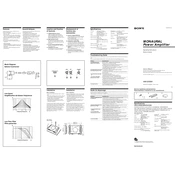 Sony XM-D500X manual cover