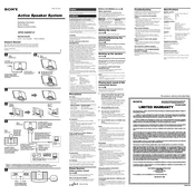 Sony SRS NWM10 manual cover