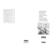 Thule 542 manual cover