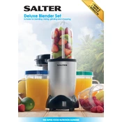 Salter EK1969 Deluxe Set Blender manual cover