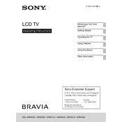 Sony KDL-32R400A manual cover