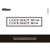 Nikon Coolshot 80i VR, Coolshot 80 VR manual cover