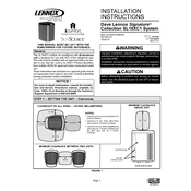 Lennox SL18XC1 manual cover