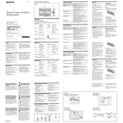 Sony XM-GTR2202 manual cover