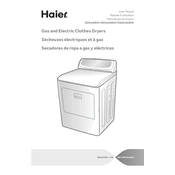 Haier CGDE480BW manual cover