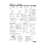 Onkyo HTP 938 manual cover