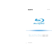 Sony BDP-S300 manual cover