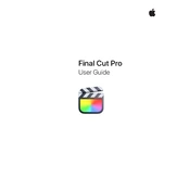 Apple Final Cut Pro manual cover