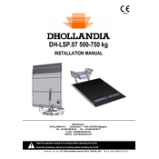 Dhollandia DH LSP.07 manual cover