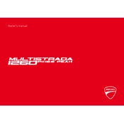 Ducati Multistrada 1260 Pikes Peak 2020 manual cover