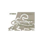 Yamaha YFM7FGD, YFM7FGHD, YFM7FGPD, YFM7FGPHD Grizzly 700 2013 manual cover