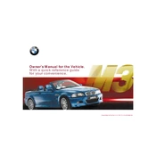 BMW M3 Convertible 3 Series 2001 manual cover