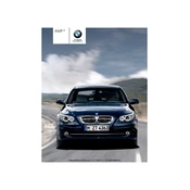 BMW 528i Sedan (with xDrive) 5 Series 2009 manual cover