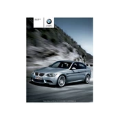 BMW M3 Sedan M Series 2008 manual cover